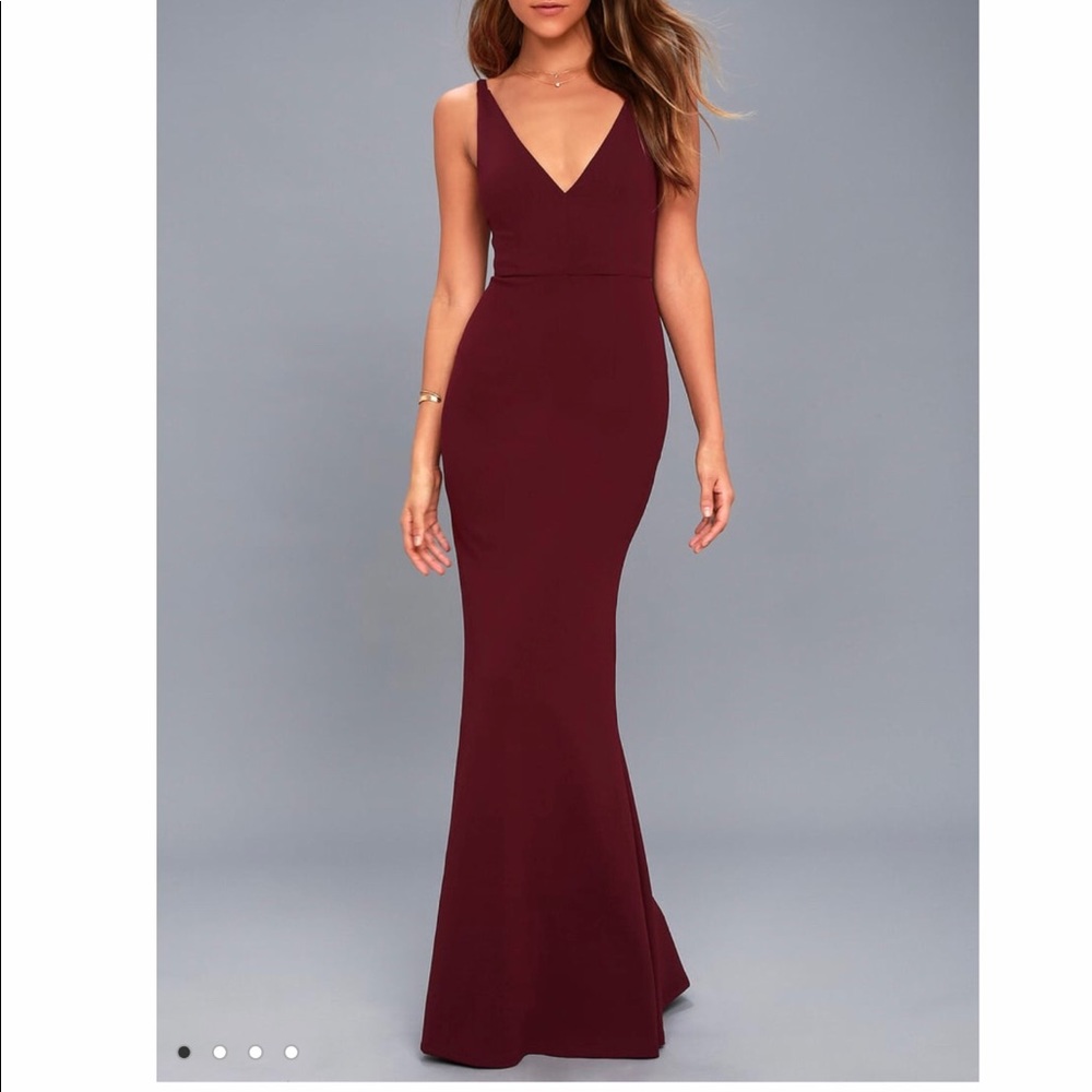 Lulu’s Melora Plum Purple Sleeveless Maxi Dress